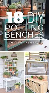 18 diy potting benches you ll want to