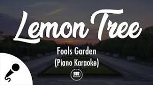 lemon tree fools garden slow piano