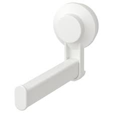 Shop for toilet paper holders in bathroom hardware. Tisken Toilet Roll Holder With Suction Cup White Ikea