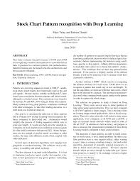 Pdf Stock Chart Pattern Recognition With Deep Learning