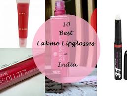 the 10 best lakme lipglosses available