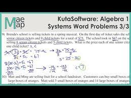 Of Equations Word Problems