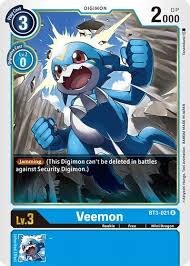 Veemon - BT3-021 - R - Digimon Card Game » Digimon Singles » Release  Special Ver 1.5 - House Rules Gaming
