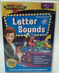 letter sounds dvd by rock n learn