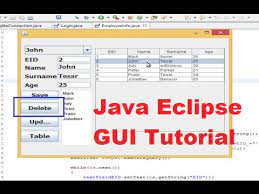 java eclipse gui tutorial 13 how to