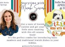 Micah Siva Hosting "1, 2, 3 Nosh With Me" Storytime