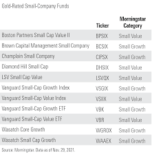 the best small cap funds morningstar