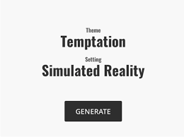 Well, the random game generator below has over 55,000 possibilities that it can produce. Game Idea Generator Let S Make A Game