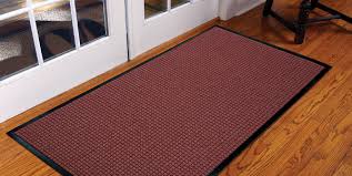 how to clean a rubber backed carpet mat