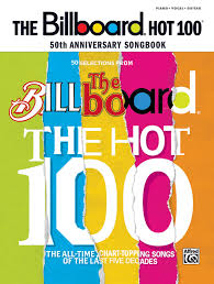 Billboard Magazine Hot 100 50th Anniversary Songbook Piano