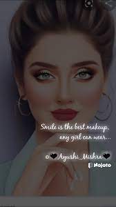 smile is the best makeup any can