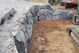 Building Rock Walls Goodrich Excavation