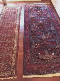 2 oriental carpet runners