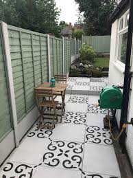 Terrace Garden Makeover Paint