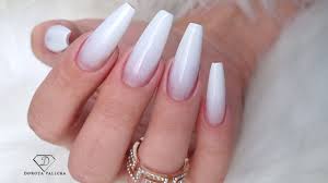 faded french manicure nails easy ombre