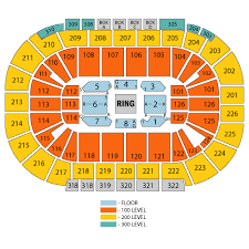 Mandalay Bay Events Center Seating Chart Best Of Winter