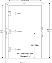 Door Frame Height Japan In Metres Standard Sizes Mm Normal