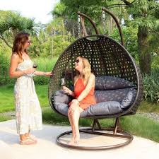 Synthetic Garden Furniture Swing Chair
