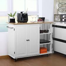 white kitchen island with large cabinet