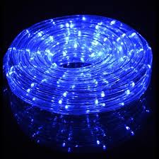 Blue Fairy Led Outdoor String Rope Light 33ft Clear Tube On Sale Now Plug In String Lights Cheap On Sale At Bulk Wholesale Best Prices