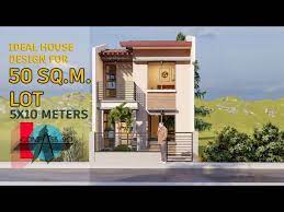 Ideal House Design For 50 Sq M Lot