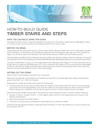 how to build guide timber stairs and steps