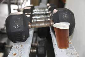 beer may be a better post workout drink