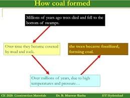 Describe The Formation Of Coal Using A Flow Chart Brainly In