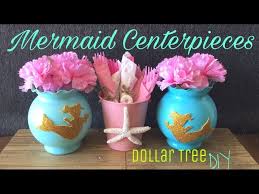 dollar tree diy mermaid centerpiece