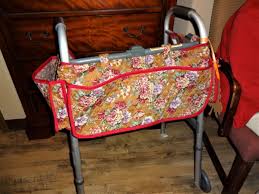 fabric walker bag or tote basket