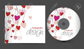 Cd Cover Design Template With Copy Space Illustration