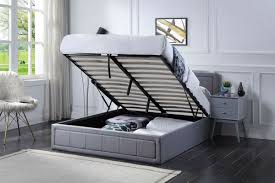 ottoman bed frame double storage bed
