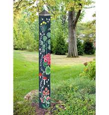 60 Inch Garden Art Poles Decorative