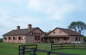 Horse Barn Attached To House Barn