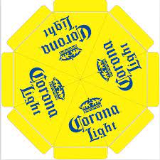 Corona Light 9 Foot Beer Umbrella