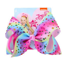 Your fav reality star, jojo siwa, has designed a beautiful collection of hair bows. 8 Inch Cartoon Jojo Siwa Unicorn Hair Bow With Alligator Clip Girl Kids Bowknot Hair Accessories Clothing Shoes Accessories