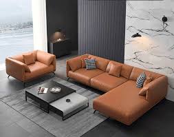 sectional leather sofa ef 012 leather