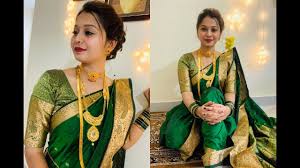 नऊव र saree makeup look bridal