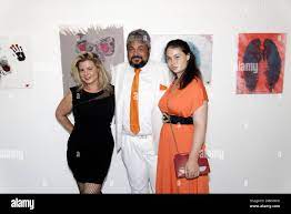 Paris, France. 8th Sept, 2023. Cindy Lopes, Valjemiflo and his daughter  Azuna attend opening Sensual prints COCO FESSE exhibition in Paris, France  Stock Photo - Alamy