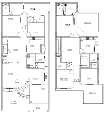 Two Story House Floor Layout Plan