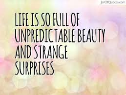 Image result for life is unpredictable quotes
