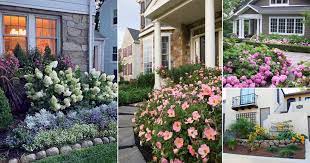 flower bed ideas for front of house
