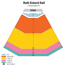 Ruth Eckerd Hall Clearwater Tickets Schedule Seating
