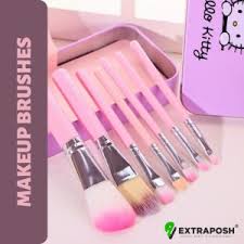 extraposh soft makeup brush set of 7