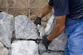 Freestanding Stone Wall