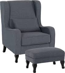 sherborne fireside chair in slate blue