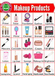 50 makeup s name list step by