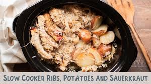 slow cooker ribs potatoes and