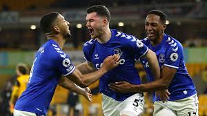 Everton are still in the hunt! Wolves 1 2 Everton Michael Keane Powers Carlo Ancelotti S Men Into Top Four Football News Sky Sports