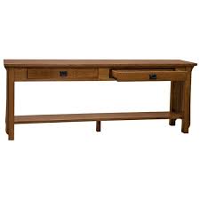 72 Amish Mission Spindle Sofa Table